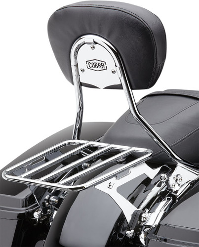 Cobra Chrome Detachable Backrest (602-2012)