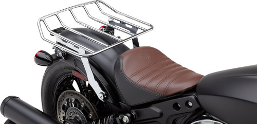 Cobra Big Ass Detachable Chrome Solo Luggage Rack (502-2605)