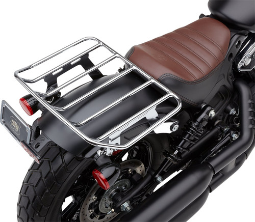 Cobra Big Ass Detachable Chrome Solo Luggage Rack (502-2605)