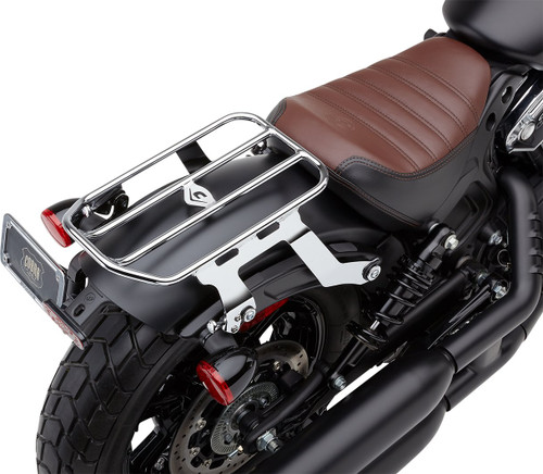Cobra Big Ass Detachable Chrome Solo Luggage Rack (502-2515)