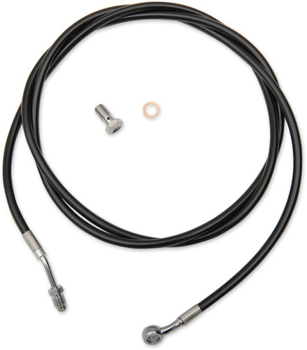 LA Choppers Black Vinyl Clutch Cable for 18"-20" Handlebars (LA-8054C19B)