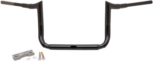 LA Choppers 1.5" Grande Prime Ape Black Handlebar w/10" End Rise (LA-7356-10B)