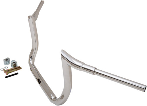 LA Choppers 1.5" Grande Prime Ape Chrome Handlebar w/10" End Rise (LA-7355-10)
