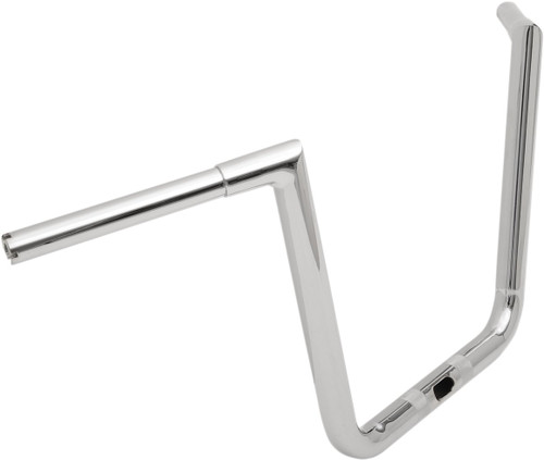 LA Choppers 13" Rise Twin Peaks Chrome Touring Handlebar w/Cables (LA-7312KT1-63)