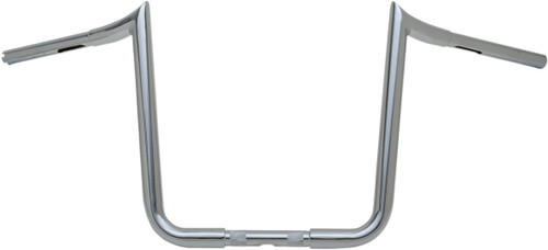 LA Choppers 1.25" Prime Ape Chrome Handlebar w/14" End Rise (LA-7351-16)