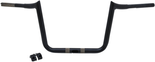 LA Choppers 1.25" Prime Ape Matte Black Handlebar w/11" End Rise (LA-7353-13M)