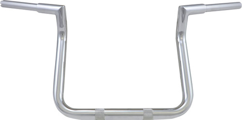 LA Choppers 1.25" Twin Peak Challenger Chrome Handlebar w/10" Rise (LA-7368-10)