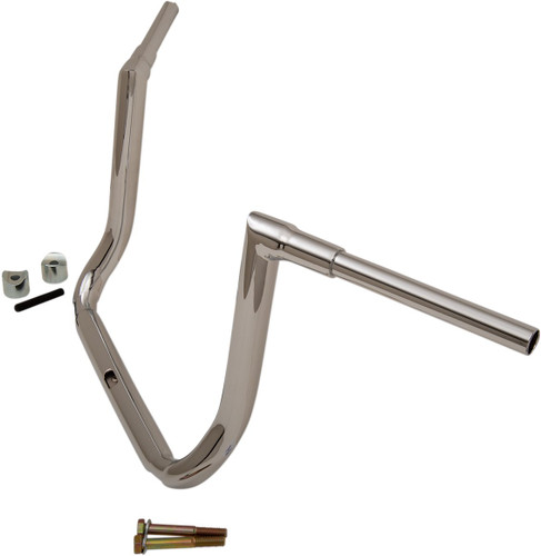 LA Choppers 1.5" Grande Twin Peaks Chrome Handlebar w/14" End Rise (LA-7364-14)