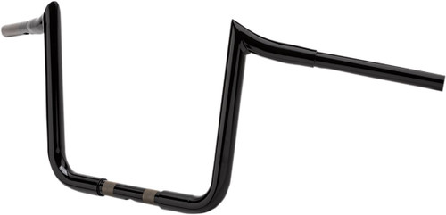 LA Choppers 1.25" Prime Ape Gloss Black Handlebar w/11" End Rise (LA-7351-13B)