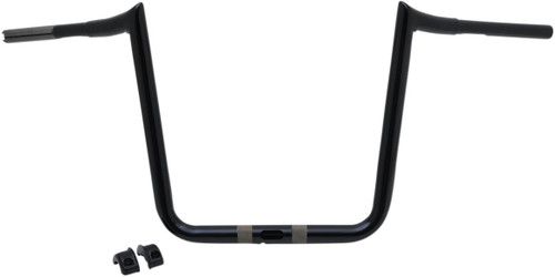 LA Choppers 1.25" Prime Ape Gloss Black Handlebar w/14" End Rise (LA-7353-16B)