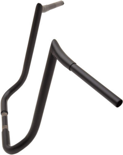 LA Choppers 1.25" Prime Ape Matte Black Handlebar w/18" End Rise (LA-7352-18M)