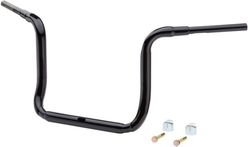 LA Choppers 1.5" Grande Trad Ape Hanger Black Handlebar w/14" Rise (LA-7323-14B)