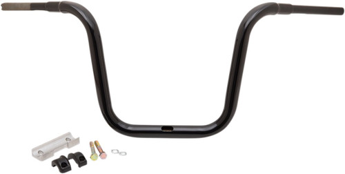 LA Choppers 1.5" Grande Trad Ape Hanger Black Handlebar w/14" Rise (LA-7314-14B)