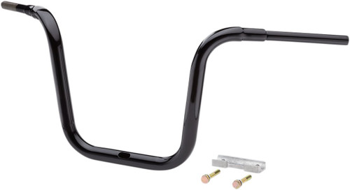LA Choppers 1.5" Grande Trad Ape Hanger Black Handlebar w/14" Rise (LA-7314-14B)