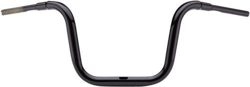 LA Choppers 1.5" Grande Trad Ape Hanger Black Handlebar w/12" Rise (LA-7314-12B)