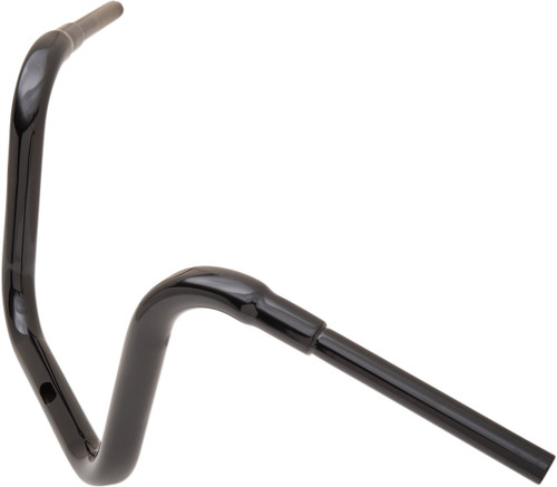 LA Choppers 1.5" Grande Trad Ape Hanger Black Handlebar w/12" Rise (LA-7314-12B)