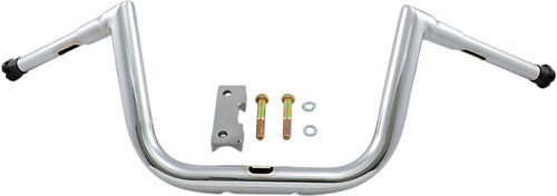 LA Choppers 1.5" Grande Twin Peaks Chrome Handlebar w/10" End Rise (LA-7313-61)
