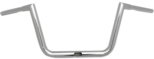 LA Choppers 1.25" Twin Peaks Hefty Chrome Handlebar w/10" End Rise (LA-7312-61)