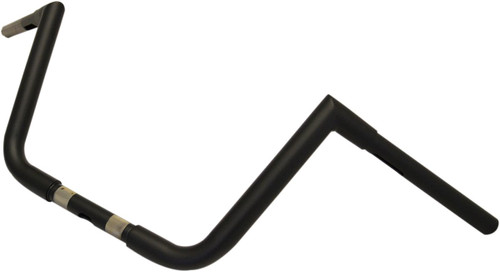 LA Choppers 1.25" Big Twin Peaks M Black Handlebar w/10" End Rise (LA-7360-10M)
