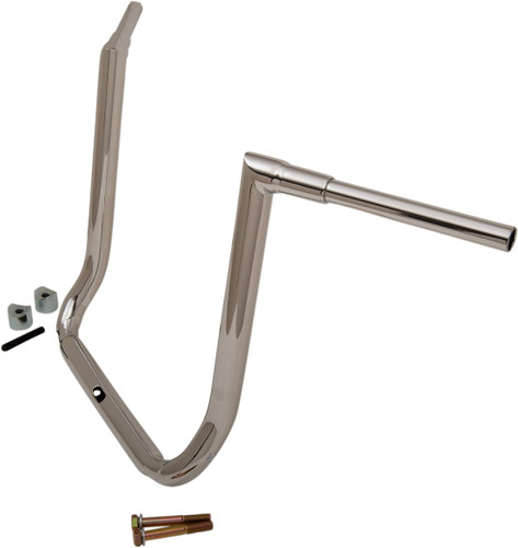 LA Choppers 1.5" Grande Twin Peaks Chrome Handlebar w/18" End Rise (LA-7364-18)