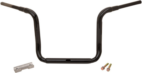 LA Choppers 1.5" Grande Trad Ape Hanger Black Handlebar w/14" Rise (LA-7322-14B)