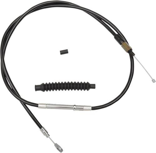 LA Choppers Black Vinyl Clutch Cable for 15"-17" Handlebars (LA-8010C16B)