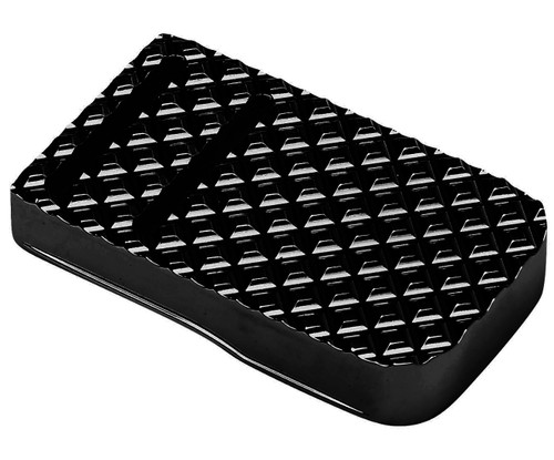 LA Choppers Black Aluminum County Line Brake Pedal Pad (LA-P104-00B)