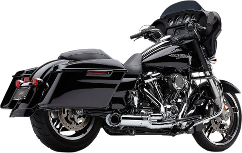 Cobra Turn Out 2-into-1 Chrome Exhaust System (6271-1)