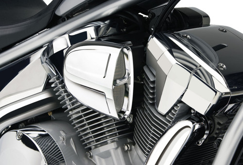 Cobra Chrome Powrflo Air Intake System (06-0225-SB)