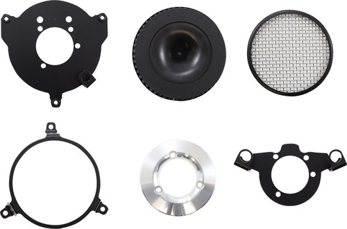Cobra Plain Black PowrFlo Air Intake System (606-0103-03B-SB)