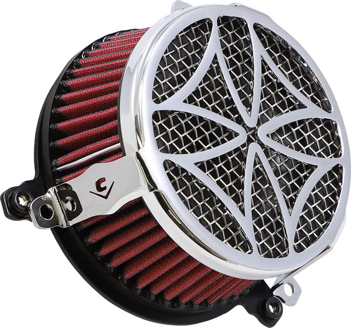 Cobra Cross Chrome PowrFlo Air Intake System (606-0102-02-SB)