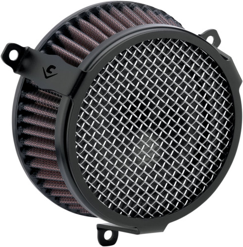 Cobra Plain Black PowrFlo Air Intake System (06-0467-03B-SB)