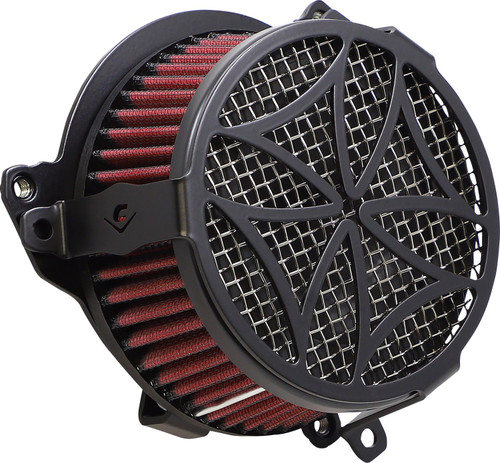Cobra Cross Black PowrFlo Air Intake System (606-0103-02B-SB)