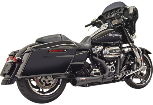 Bassani Road Rage Short Black 2-into-1 Exhaust System (1F42RB)