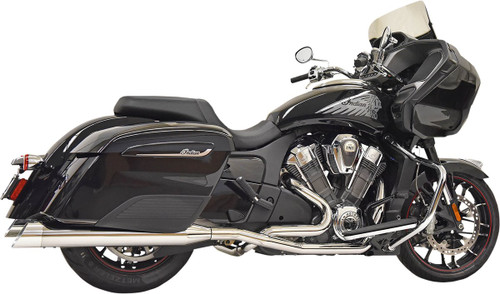 Bassani Challenger True Dual Chrome Exhaust System (8H16S)