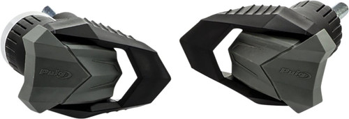 Puig R19 Black Frame Sliders (20669N)