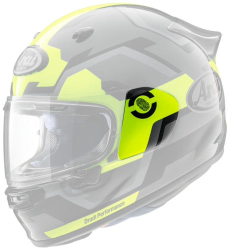 Arai VAS-V Shield Sidepod Sideplates for Contour-X Helmet