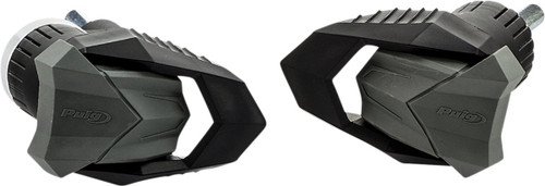 Puig R19 Black Frame Sliders (20606N)