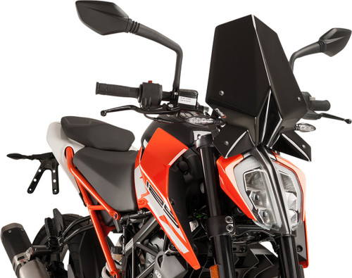 Puig New Generation Sport Windscreen | Black (9514N)