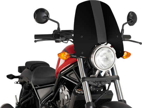 Puig New Generation Touring Windscreen | Black (9462N)