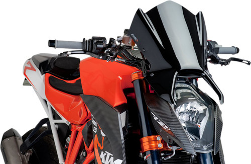 Puig New Generation Sport Windscreen | Black (7014N)