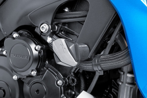 Puig R12 Gray Frame Slider Covers (6378U)