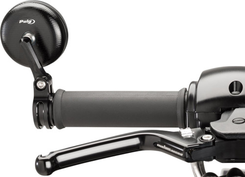 Puig Tracker Black Bar End Mirror (9506N)