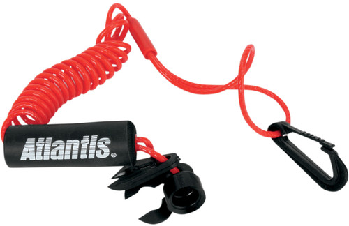 Atlantis Standard Floating Multi-End Red Lanyard (A3201)