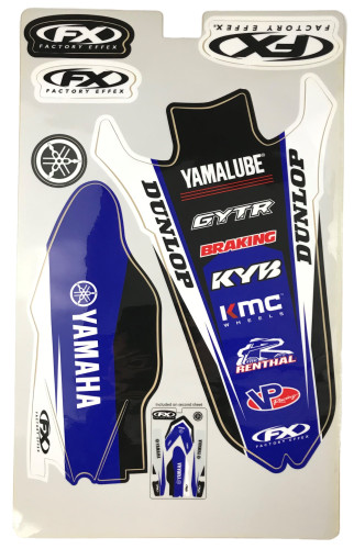 Factory Effex Trim Graphics Kit for '15-20 Yamaha YZ125/250 (17-50210)