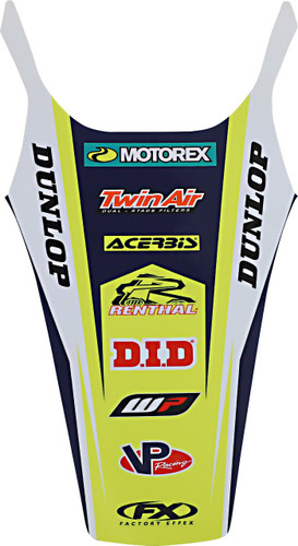 Factory Effex Husqvarna Rear Fender Graphics Kit (22-32640)