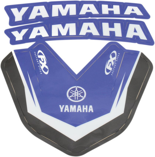 Factory Effex Yamaha Front Fender Graphics Kit (17-30204)