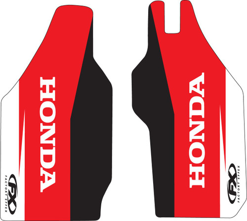 Factory Effex Honda Lower Fork Guard Graphics Kit (17-40320)