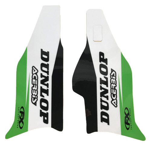 Factory Effex Dunlop Lower Fork Guard Graphics Kit (19-40156)