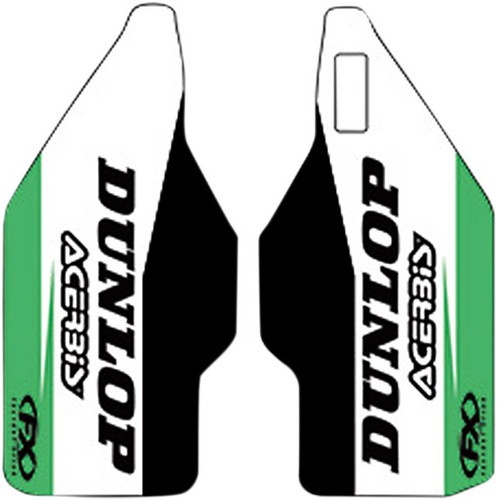 Factory Effex Dunlop Lower Fork Guard Graphics Kit (19-40160)